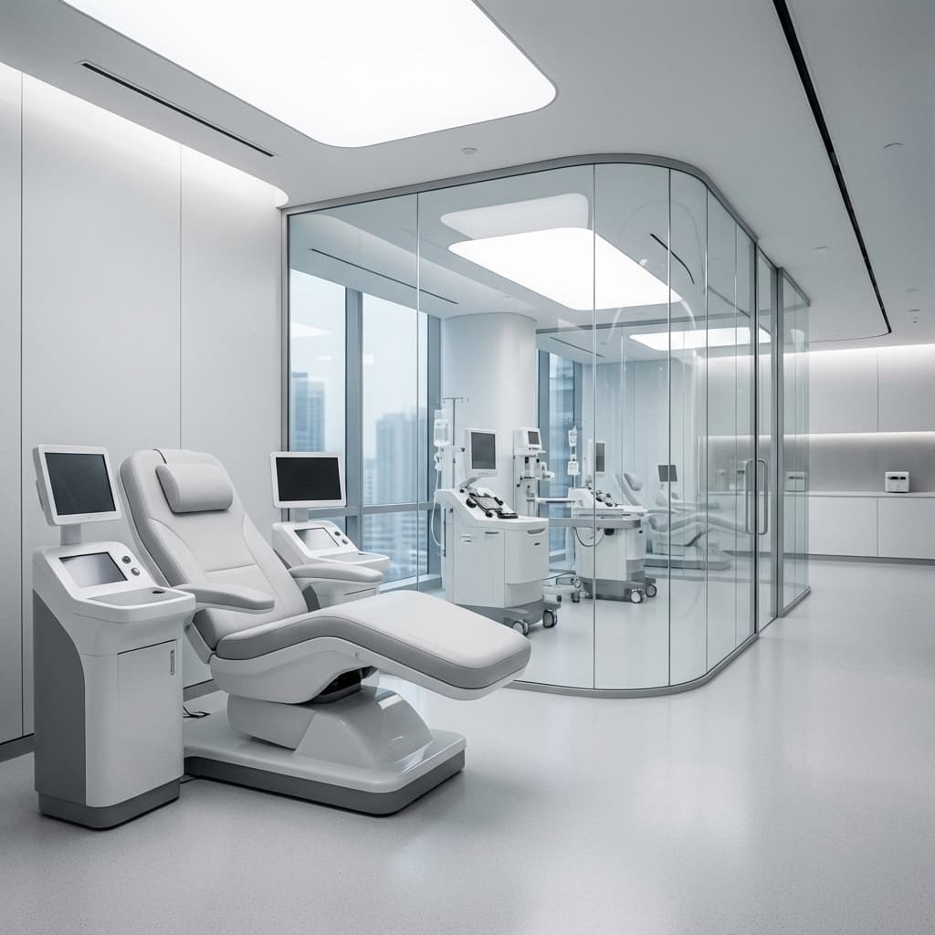 Modern Blood Donation Center